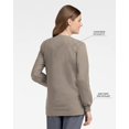 thumbnail image 1 of Landau Veste de Gommage Classique pour Femmes, Coupe Décontractée, Col Rond, 4 Poches, 1 of 5