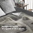 thumbnail image 5 of Dawhud Direct Sunlit Soulmates Wolves 50""x60"" Fleece Blanket, 5 of 5