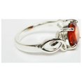 thumbnail image 3 of 925 Silver Certified 5ct Garnet Handmade Engaent Statement Ring For HerUS6, 3 of 5