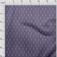 thumbnail image 3 of oneOone Rayon Violet Fabric Asian Floral Block Craft Projects Decor Fabric Printed By The Yard 56 Inch Wide, 3 of 5