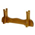 thumbnail image 2 of 1/2/3/4 Tier Wall Mount Katana Samurai Sword Holder Display Rack Hanger Bracket, 2 of 8
