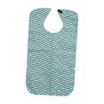 thumbnail image 2 of Esquirla Adult Bib for Eating Large Waterproof Clothing Protector for Senior Citizens blue, 2 of 8