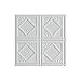 thumbnail image 3 of Fasade Easy Installation Traditional 4 Matte White Glue Up Ceiling Tile/ Ceiling Panel (12" X 12" Sample), 3 of 3