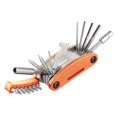 thumbnail image 2 of LJNYFDC Trousse d'Outils de Réparation pour Vélo de Montagne Trousse d'Outils de Bicyclette 21 en 1 Multitool Conception Pliable Entretien d'Urgence Clé Tournevis Outil de Réparation de Bicyclette Portable, 2 of 5
