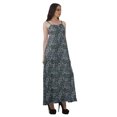 thumbnail image 3 of Moomaya Tenue d'Été pour Femmes en Rayonne Imprimée Partout Robes de Soirée Grande Taille, 3 of 4