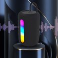 thumbnail image 2 of Bdday Haut-Parleur Sans Fil Bluetooth 5.3 Extérieur Pratique Portable Effet Lumineux RGB Mini Audio Bluetooth, 2 of 8