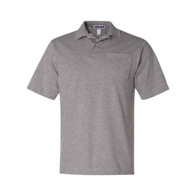 Jerzees Polo T-Shirt SpotShield avec Poche pour Hommes