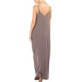thumbnail image 3 of Robe Longue Maxi d'Été pour Femme Sans Manches à Bretelles, Style Bohème, Col en V, Caftan, Robe Soleil, 3 of 3