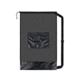 thumbnail image 2 of Thinsony OxfordCloth Football Basketball Volleyball Extra Large Drawstring Storage Bag Tennis Black with pockets, 2 of 6