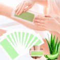 thumbnail image 2 of Aloe Vera Body Waxing Strips - Pre-Applied Ready-to-Use for Sensitive Skin, Effective Hair Removal, 30 Count, 2 of 8