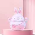 thumbnail image 4 of GROWTH TANK Rabbit Money Bank Animal Bunny Statue Container Ornament Figures Saving Box Case White M, 4 of 8