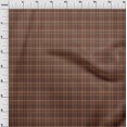 thumbnail image 3 of oneOone Georgette Viscose Fabric Madras Check Printed Craft Fabric BTY 42 Inch Wide, 3 of 4