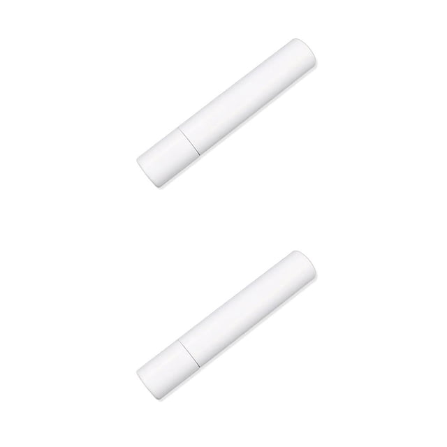 Transemion Lash Shampoo for Lash Extensions Nose Brushes Make-up Flat Flower Head white case 2Set