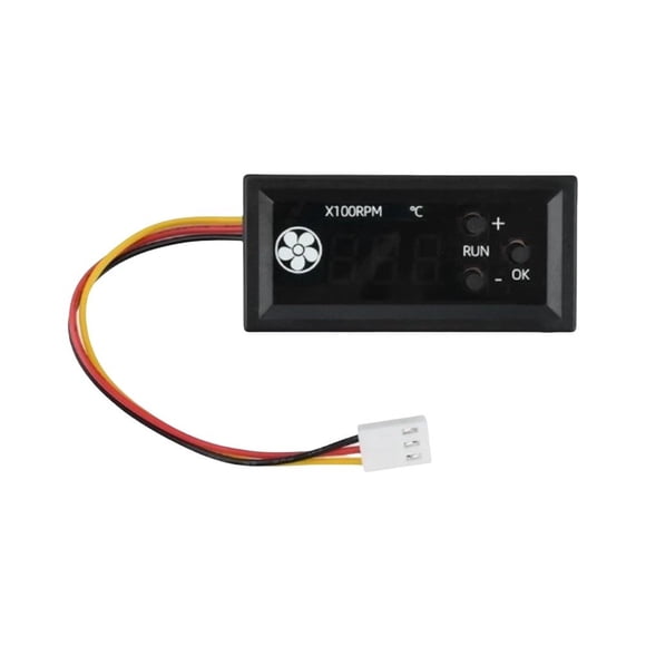 Rooha Yafex Dc12V pour Thermostat de Ventilateur Pwm Entrée 3P avec Sonde pour Différents Scénarios Vente Chaude 2025 Tout Neuf et de Haute Qualité,A