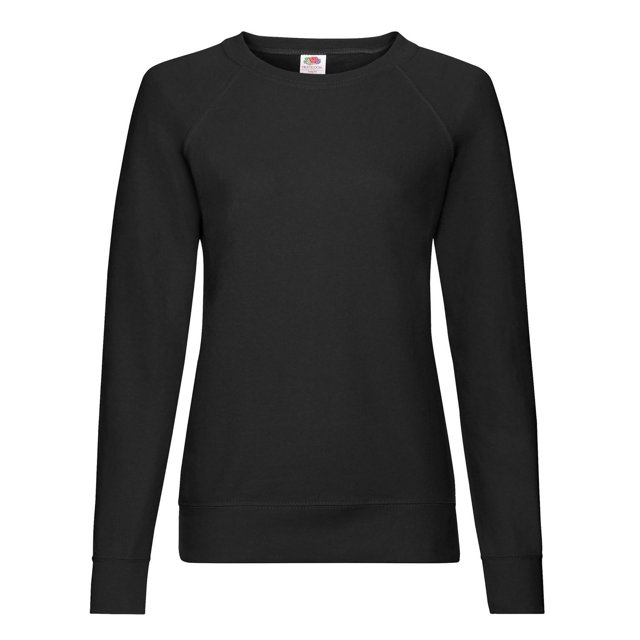 Fruit of the Loom Chandail Molletonné Raglan Léger pour Femme Coupe Féminine