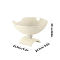 thumbnail image 3 of Yhmxh Fruit Plates High Value Lights Pitches Fruit Plates Household Living Room Coffee Table Candy Plates Upscale Snack Plates Placement Plates Kitchen Essentials Home and Kitchen Kitchen Tools, 3 of 6