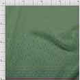 thumbnail image 1 of Soimoi Poly Georgette Fabric Stripe,Leaves & Berries Panel Print Sewing Fabric Yard 52 Inch Wide, 1 of 3