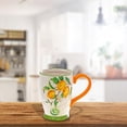 thumbnail image 3 of IH Casa Decor Ceramic Lemon Mug - Set of 4, 3 of 3