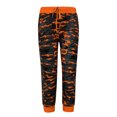 thumbnail image 2 of Innerwin Sport Trousers Drawstring Ladies Bottoms Running Elastic Waist Breathable Capri Pants Orange L, 2 of 6