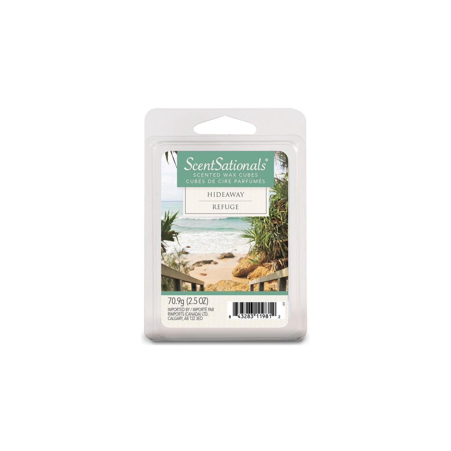 Cubes de cire parfumée ScentSationals - Le Refuge