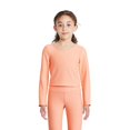 thumbnail image 1 of Athletic Works Girls' Long Sleeve Rib Top, 1 of 6