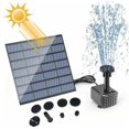 thumbnail image 5 of Outdoor Bird Bath Fountains Solar Power Floating Garden(Pink)_Perfect Gift, 5 of 5