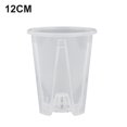 thumbnail image 1 of Clear Plastic Orchid Pots With Holes Transparent Flower Pot Succulents Plant, 1 of 9