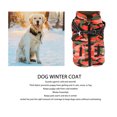 thumbnail image 4 of Dog Coat With Harness Hole,Dog Coats Reflective Windproof Warm Winter Dog Jacket Small Dog Clothes Coat Winter Fleece Warm Puppy Jacket For Small Medium Large Dogs, 4 of 8