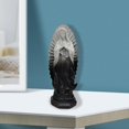 thumbnail image 3 of Resin Mary Statue Blessed Mother Sculpture Collection Handmade Religious for Wedding Home Desktop Patio , black, 3 of 7