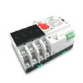 thumbnail image 1 of 3X Rail Din 4P ATS Interrupteur de Transfert Automatique Double Alimentation Interrupteurs Sélecteurs Électriques Alimentation Interruptive 63A, 1 of 6