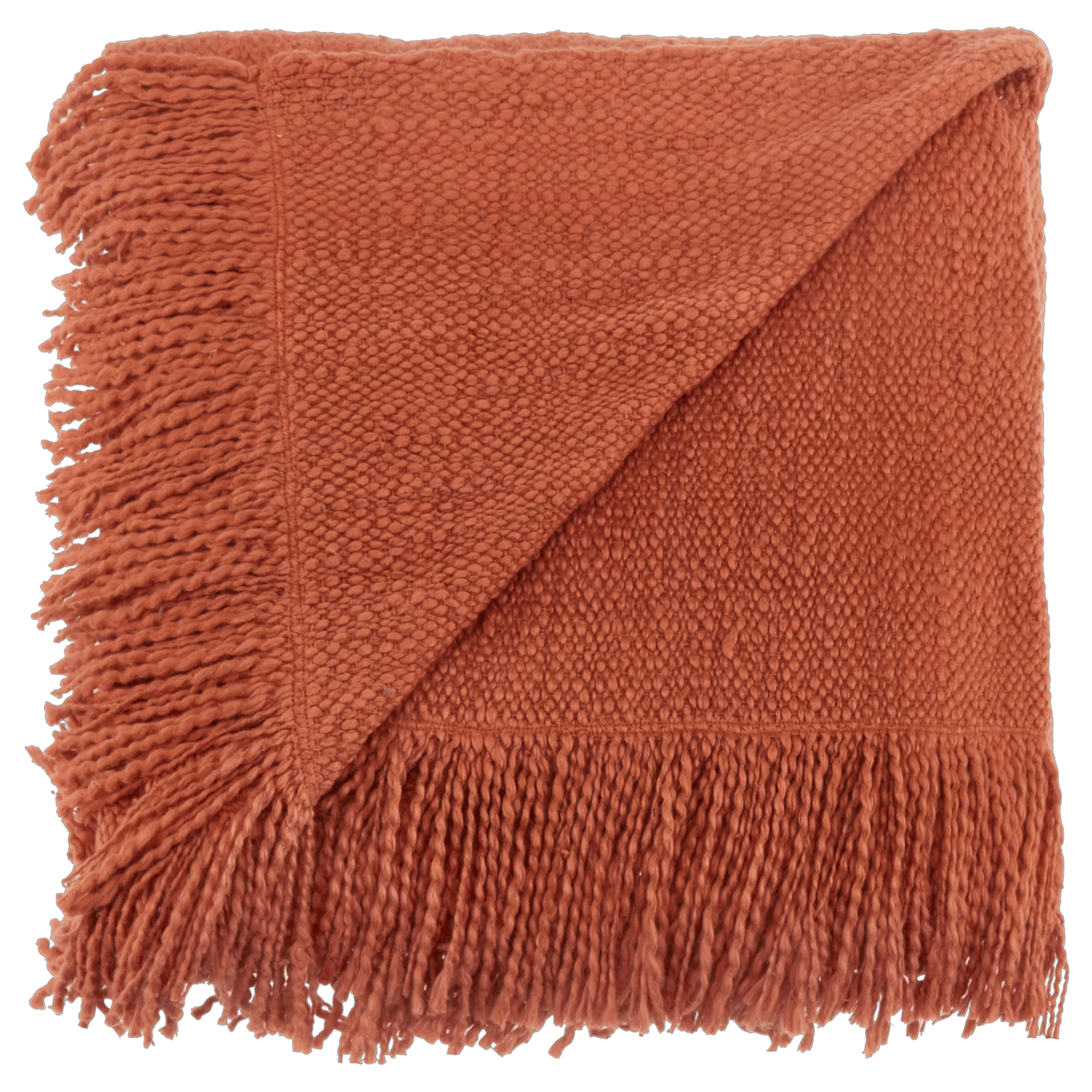 Bouclair Rust Mabel Throw 50x60 in (127x152 cm)