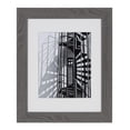 thumbnail image 1 of DesignOvation Museum 11" x 14" Matted to 8" x 10" Grey Picture Frame, 1 of 8