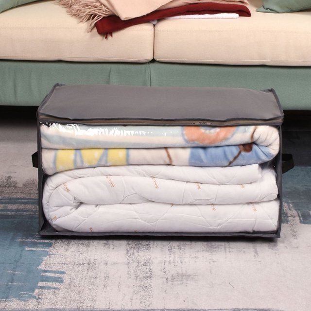 Aofa Oxford Cloth Clothes Quilt Pillow Bedding Storage Bag Dustproof Closet Organizer