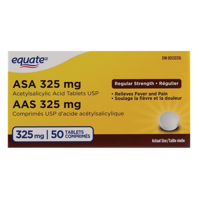 ASA 325 mg; Acetylsalicylic Acid Tablets USP