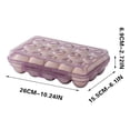 thumbnail image 2 of Marked Down,Portable Stackable Food Storage Box, Refrigerator Preservation Box, Food Grade Kitchen Storage, Household Preservation Container for Organizing Food, | Plastic, F-325 $BS$3, 2 of 8