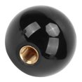thumbnail image 1 of Knob Shifter Ball, Gear  Lever Head Easy Installation 54mm Head Diameter Universal With Adaptor For  Most Models For  Most Models Black, 1 of 8