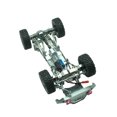 thumbnail image 4 of VONKY 2pcs Aluminum Alloy Aluminum Upgrade Front Rear Bridge Axle Gear Box For WPL 1/16 C14 WPL 1/16 C14 silver, 4 of 6