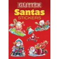 thumbnail image 2 of Glitter Santas Stickers (Dover Little Activity Books Stickers), 2 of 4