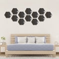 thumbnail image 4 of Autocollant Mural Hexagonal en Acrylique Bricolage 3D Stéréo pour la Maison pour Design Intérieur, 4 of 7
