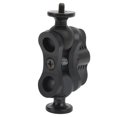 thumbnail image 4 of Camera Double Ball Head Arm,Double Ball Head Mount Double Ball Head Shoe Mount Diving Camera Mount Ultimate Reliability, 4 of 14