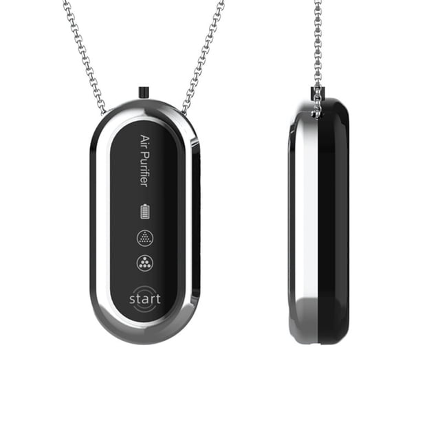 ZZkhGO Portable Neck Hanging Purifier, Wearable Personal Ionic Purifier, Rechargeable Negative Ion Purifier for Outdoor Travel