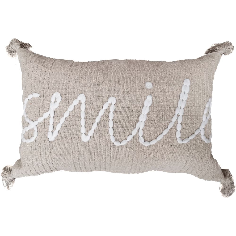 hometrends Coussin Décoratif Sourire