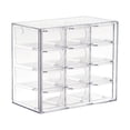 thumbnail image 1 of Mini Drawer Bead Organizer, Small Organizer with Drawers, Vanity Desktop Storage 12 Drawers, 1 of 7