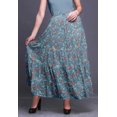 thumbnail image 2 of Bimba Jupes Maxi Imprimées Femmes Style Bohème Gitane Longue Jupe en Coton, 2 of 5