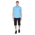 thumbnail image 2 of Dark Black Men's Short-Sleeve Button-Down Shirt, 2 of 6
