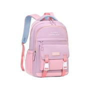 School Backpack for Teen Girls, Cute College Backpacks for Women Students Aesthetic Bookbag Large 11.8x6.29x17.7 Inch Laptop Bag Middle School Travel Back Pack (Black)