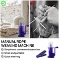 thumbnail image 4 of Hand Knitting Machine for Beginners - Complete Kit with Crank & Weights for Easy DIY Knitting Projects, 4 of 7