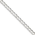 thumbnail image 1 of Sterling Silver 6.25mm Polished Open Curb Chain (Weight: 12.32 Grams, Length: 8 Inches), 1 of 4