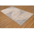 thumbnail image 2 of Casavani Handmade Blue Geometric Cotton Dhurrie Area Rug Hallway, Stair, Kitchen Runner Rug 2.6x10 feet, 2 of 4