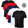 thumbnail image 1 of Blank Activewear Pack of 5 Men's T-Shirt, Quick Dry Performance fabric, 1 of 5